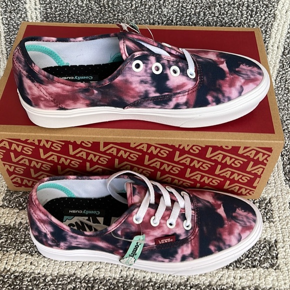 Vans Comfycush Authentic Grunge Wash Multi / Tiedye Men’s - Picture 3 of 16